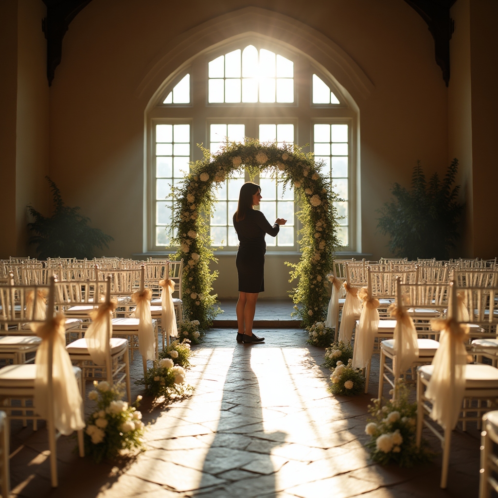 Esküvői helyszín koordinálás és berendezés